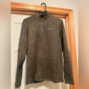 Eddie Bauer Men's Convector 1/2-Zip Sweater. Size Medium